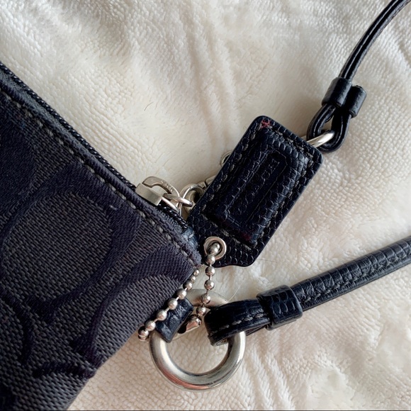 Coach Small Logo Wristlet - Picture 3 of 5